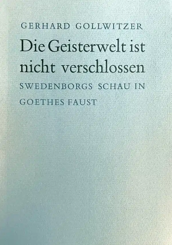 Die Geisterwelt ist nicht verschlossen